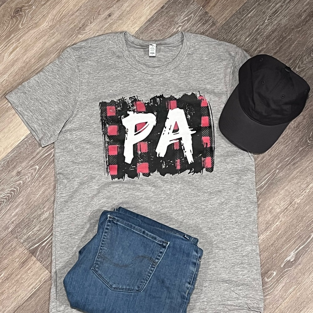 Pennsylvania Buffalo Plaid Adult Tshirt